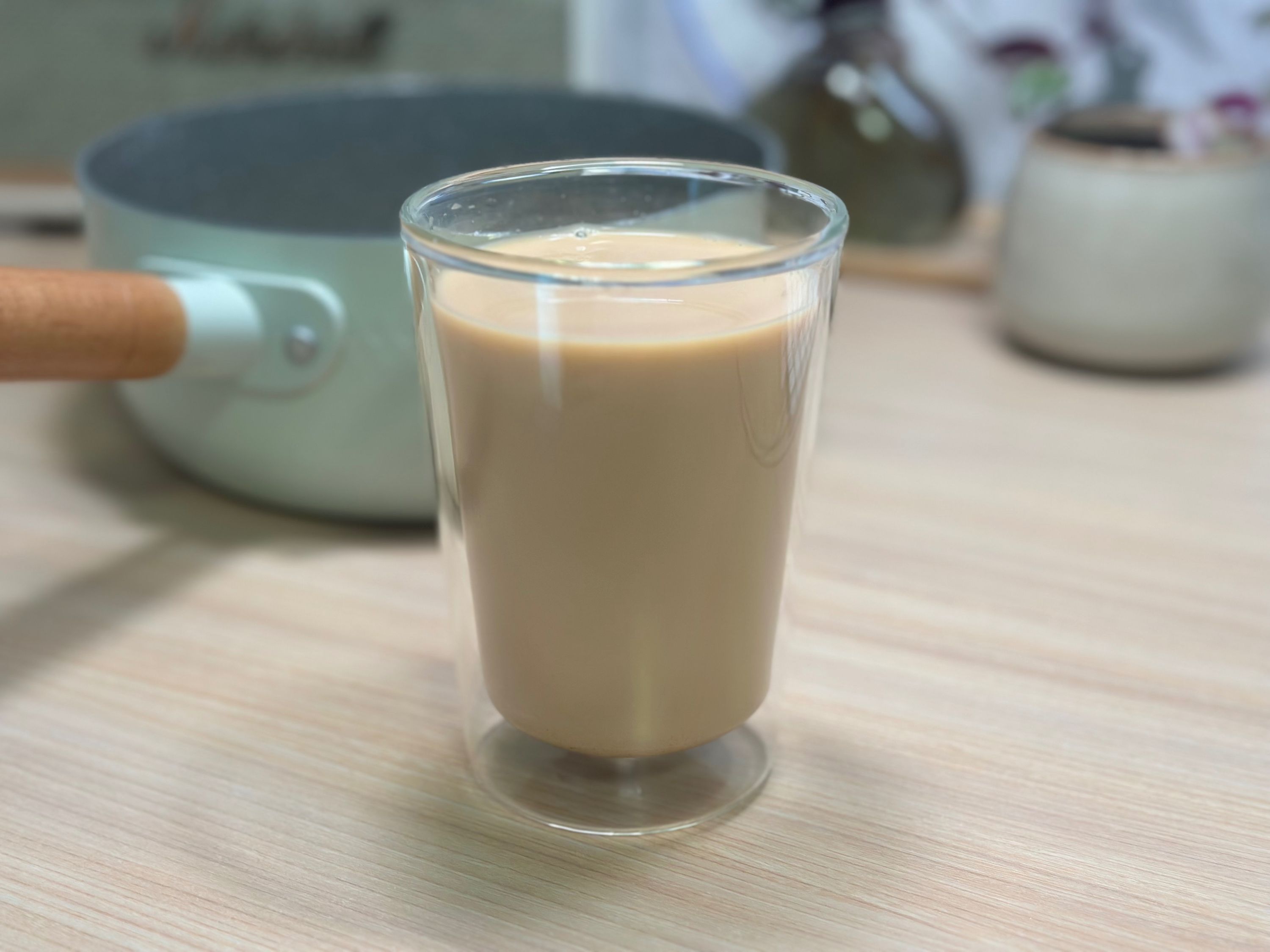 鍋煮奶茶
