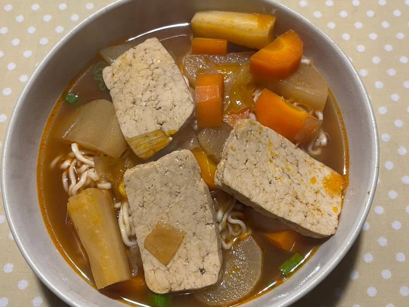 素食紅燒湯