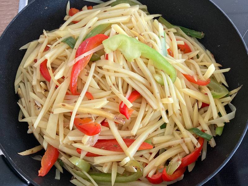 醋溜土豆絲
