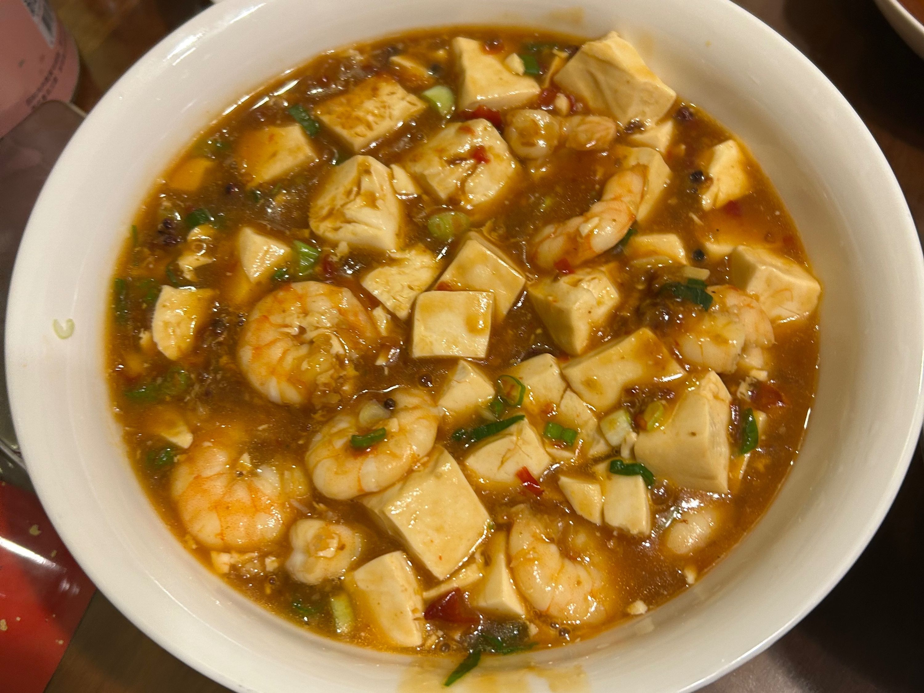 麻婆蝦仁豆腐